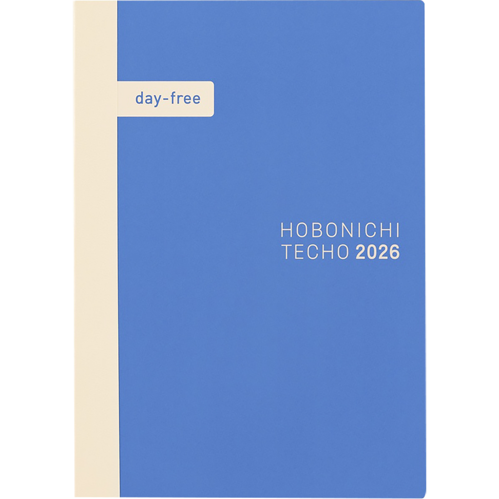 Hobonichi 2026 Japanese Day - Free Book - A5 (January Start)-Pen Boutique Ltd