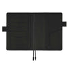 Hobonichi 2027 Cousin Japanese Book & Cover - Leather: TS Basic - Black - A5-Pen Boutique Ltd