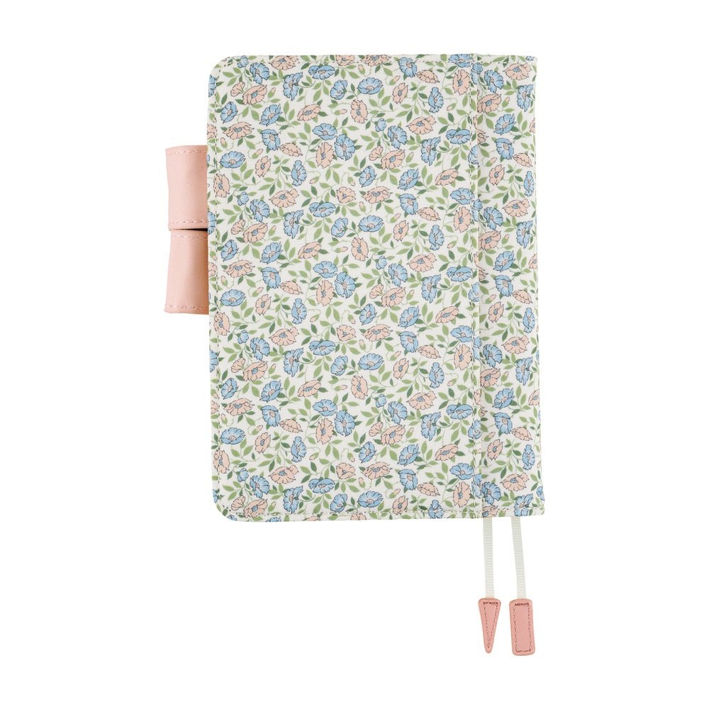 Hobonichi Japanese Book & Cover - Liberty Fabrics: Sasha Kiora - A6 (April Start) - Pen Boutique Ltd