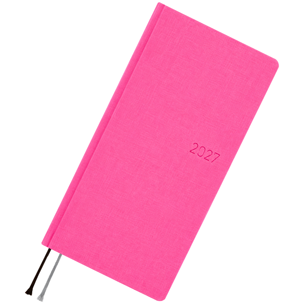 Hobonichi 2027 Light Hardcover Book - Colors: Pink Sapphire - Tall & Slim (Weeks - Janaury Start)-Pen Boutique Ltd