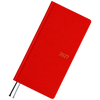Hobonichi 2027 Light Hardcover Book - Colors: Poppy Red - Tall & Slim (Weeks - Janaury Start)-Pen Boutique Ltd