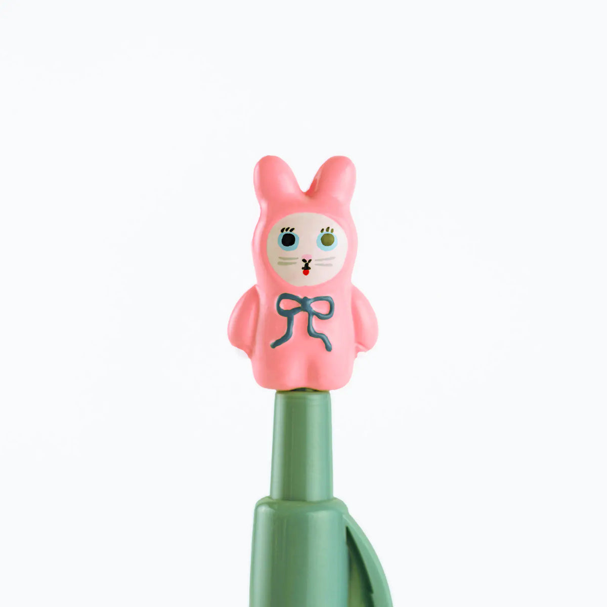Hobonichi Ballpoint Pen - Yumi Kitagishi: White Cat Bunny - Pen Boutique Ltd