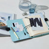 Hobonichi Cousin 2027 English Book & Cover - Black x Clear Blue - A5-Pen Boutique Ltd