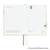 Hobonichi 2027 HON Light Hard Cover English Book - V&A Series: Vine - A6 (January Start) - Pen Boutique Ltd