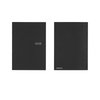 Hobonichi Hard Cover English Book - Paper Series: Black Gingham & HON Stamped - A5 (January Start)-Pen Boutique Ltd