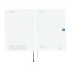 Hobonichi Hard Cover English Book - Slash (Ivory) & HON Stamped - A5 (January Start)-Pen Boutique Ltd