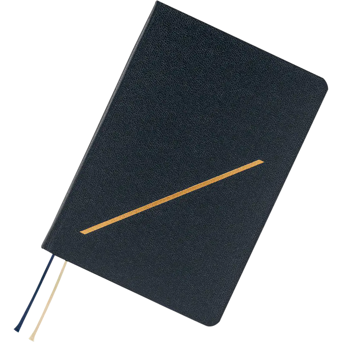 Hobonichi Hard Cover English Book - Slash (Navy) & HON Stamped - A6 (January Start)-Pen Boutique Ltd