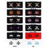 Hobonichi Index Stickers - ONE PIECE Magazine: Pirate Flag-Pen Boutique Ltd