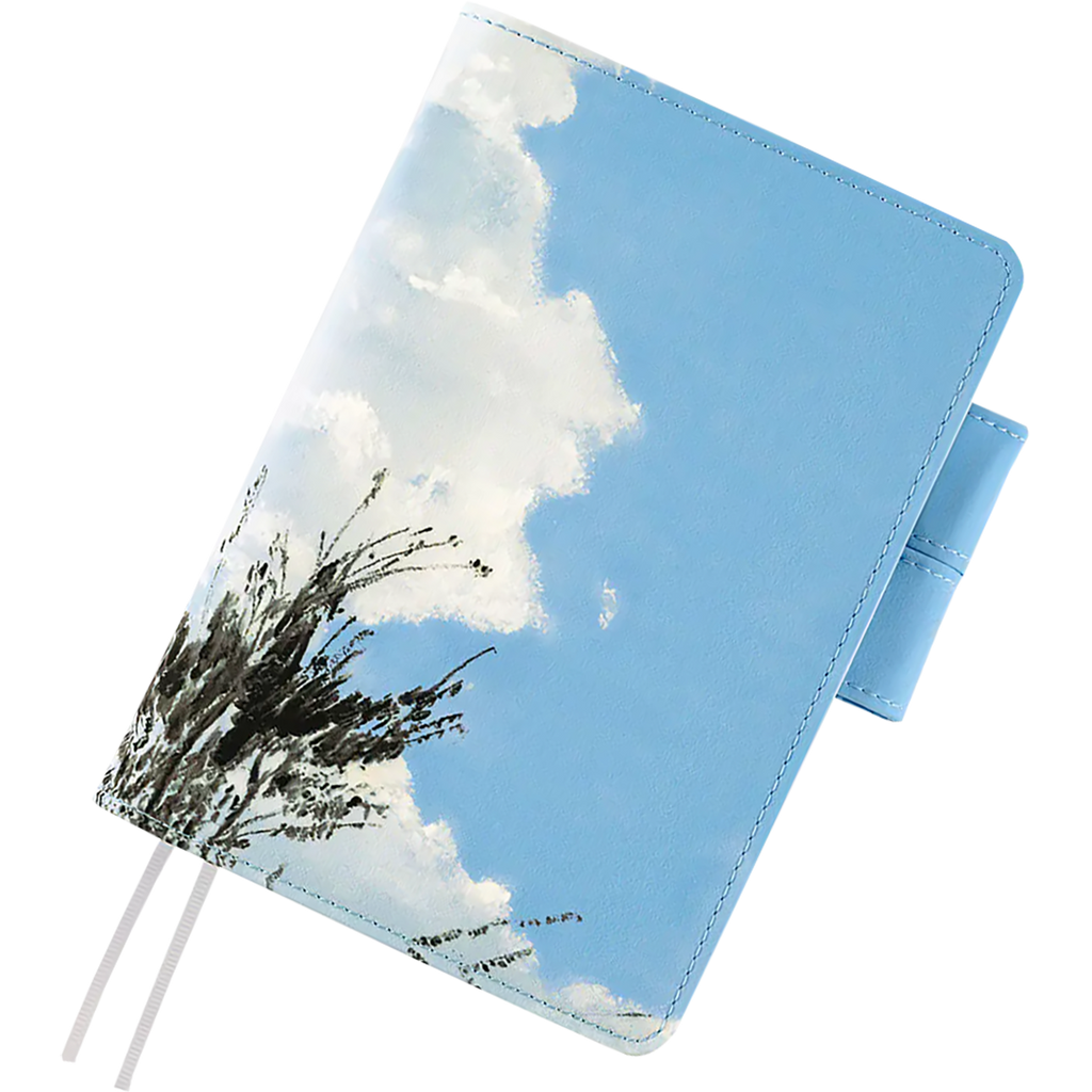 Hobonichi Japanese Book & Cover - Kyohei Sakaguchi: Field Sky - A6 (April Start)-Pen Boutique Ltd
