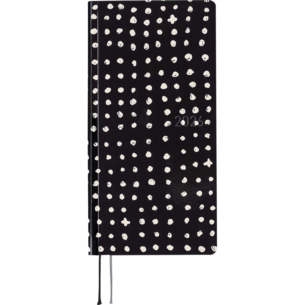 Hobonichi Light Hard Cover English Book - Makoto Matsubayashi: Dot - Tall & Slim (Weeks - January Start)-Pen Boutique Ltd