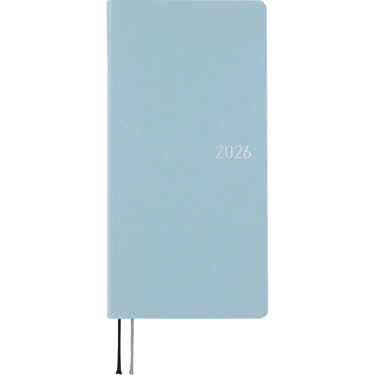 Hobonichi Light Hard Cover English Book - Paper Series: Sky - Tall & Slim (Weeks - January Start)-Pen Boutique Ltd