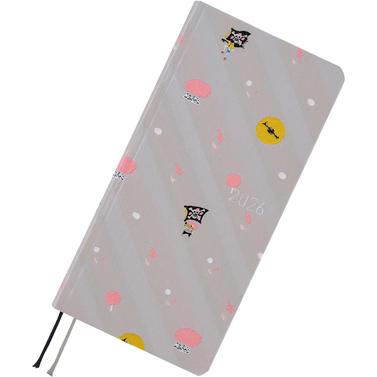 Hobonichi Light Hard Cover Japanese Book - ONE PIECE Magazine: Hiriluk’s Cherry Blossoms - Tall & Slim (Weeks - January Start)-Pen Boutique Ltd