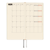 Hobonichi Light Hard Cover Japanese Book - Yuichi Inoue: Amenimo Makezu - Tall & Slim (Weeks - April Start) - Pen Boutique Ltd