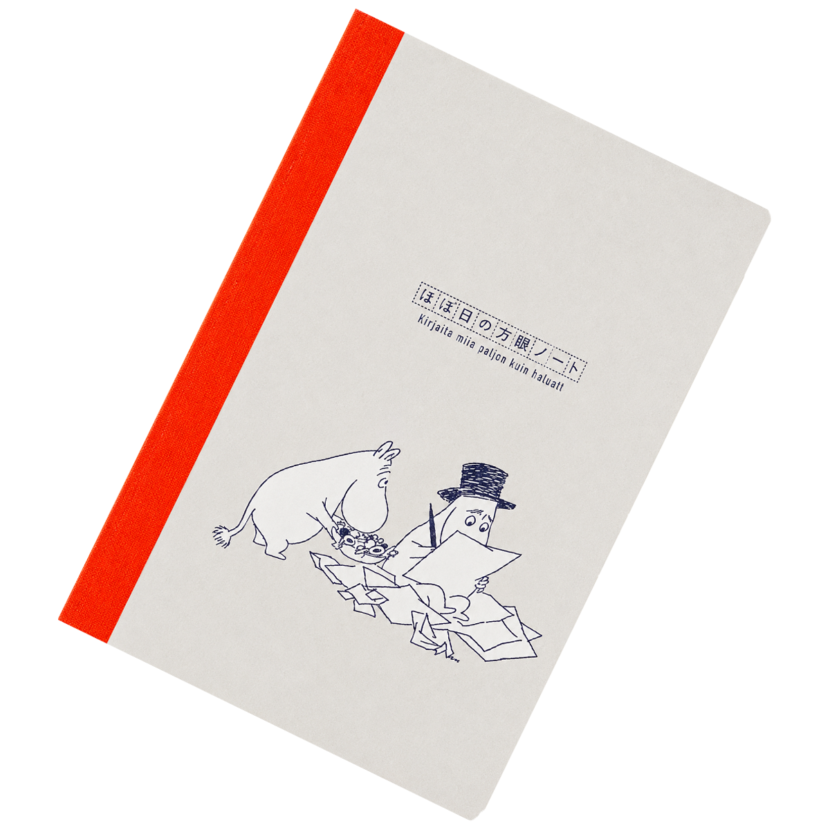 Hobonichi Moomin - Graph Notebook - A6-Pen Boutique Ltd