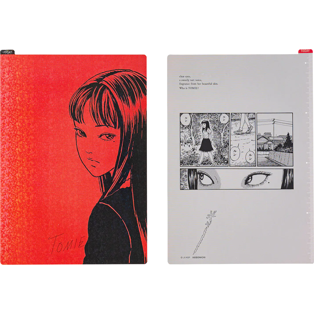 Hobonichi Pencil Board - Junji Ito - A5 (Tomie)-Pen Boutique Ltd