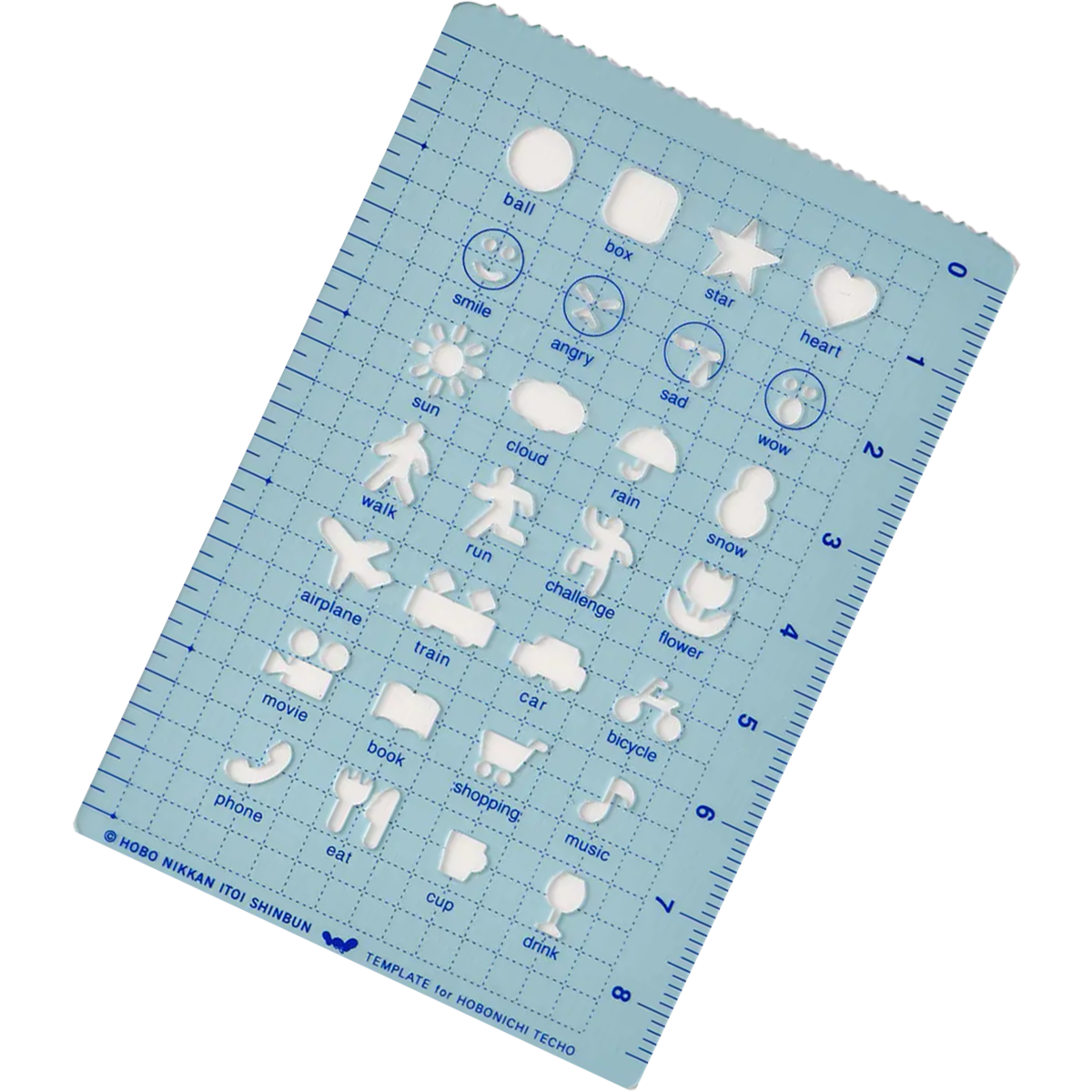 Hobonichi Stencil - Activities-Pen Boutique Ltd