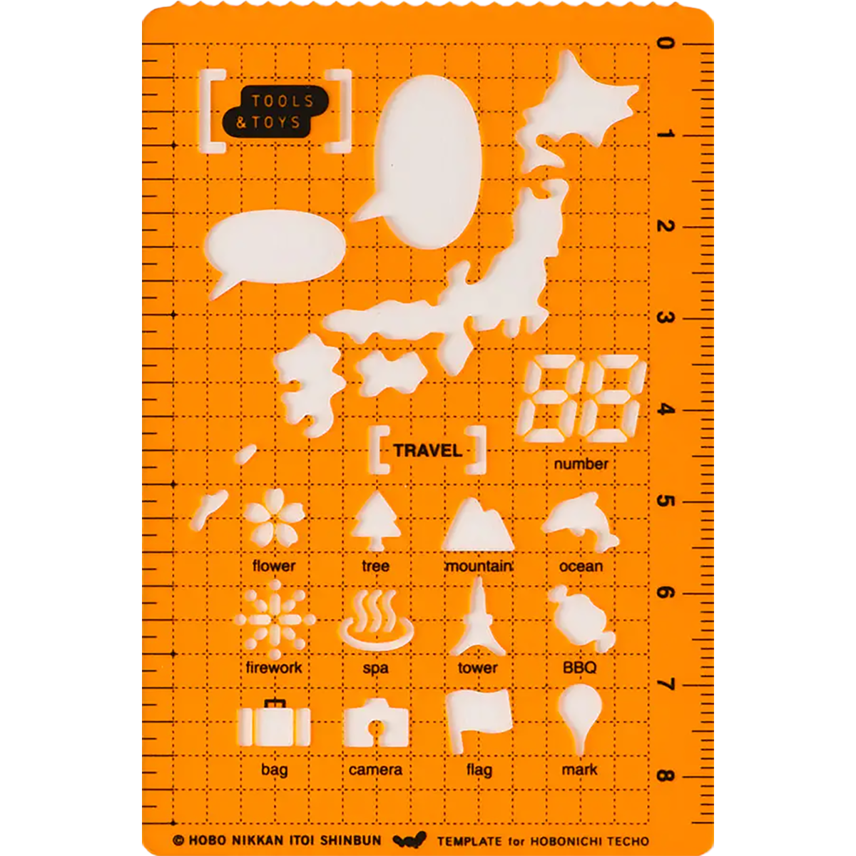 Hobonichi Stencil - Travel-Pen Boutique Ltd