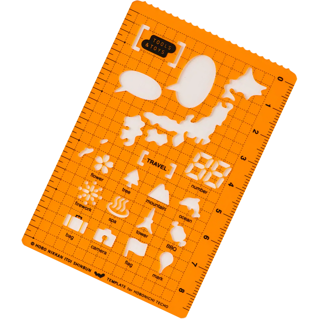 Hobonichi Stencil - Travel-Pen Boutique Ltd