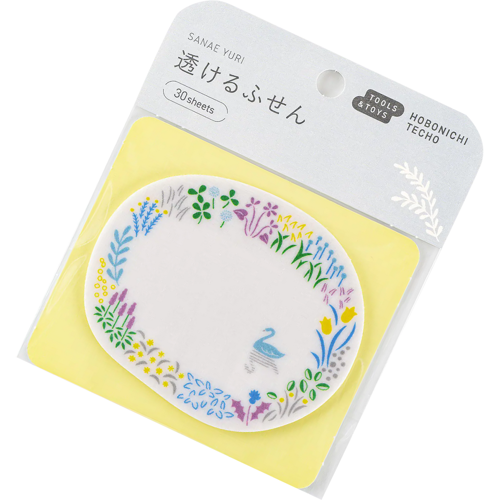 Hobonichi Sticky Notes - Yuri Sanae: See-Through (Forest Lake)-Pen Boutique Ltd