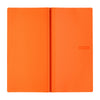 Hobonichi 2027 Light Hardcover English Book - Sneaker: Mandarin Orange - Tall & Slim (Weeks - January Start)-Pen Boutique Ltd