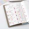 Hobonichi Transparent Dot Stickers - TSUKI no IRO (3.5mm)-Pen Boutique Ltd