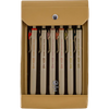 Hobonichi Uniball One Pens [Jan - Jun Set] in Original Case - TSUKI no IRO-Pen Boutique Ltd