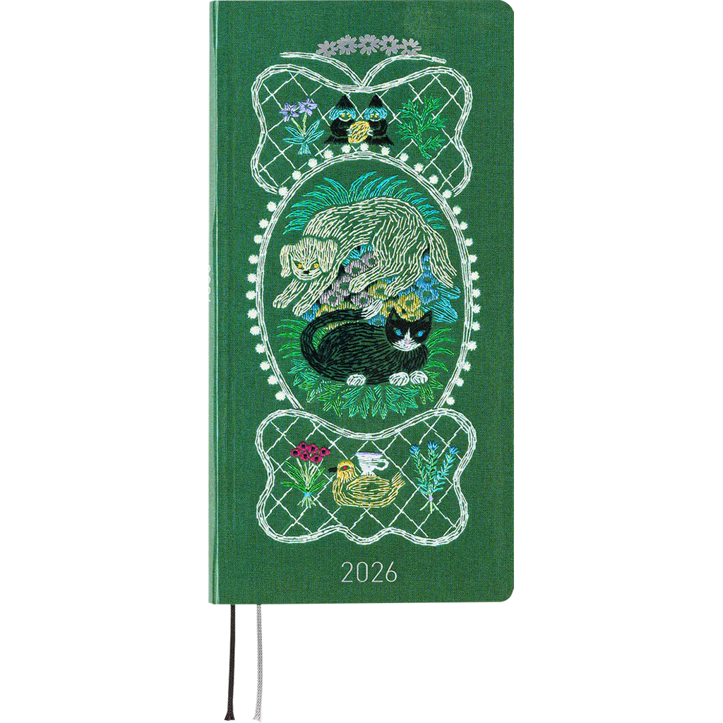 Hobonichi Light Hard Cover English Book - Iyo Okumi: A Story About Me - Tall & Slim (Weeks - January Start)-Pen Boutique Ltd