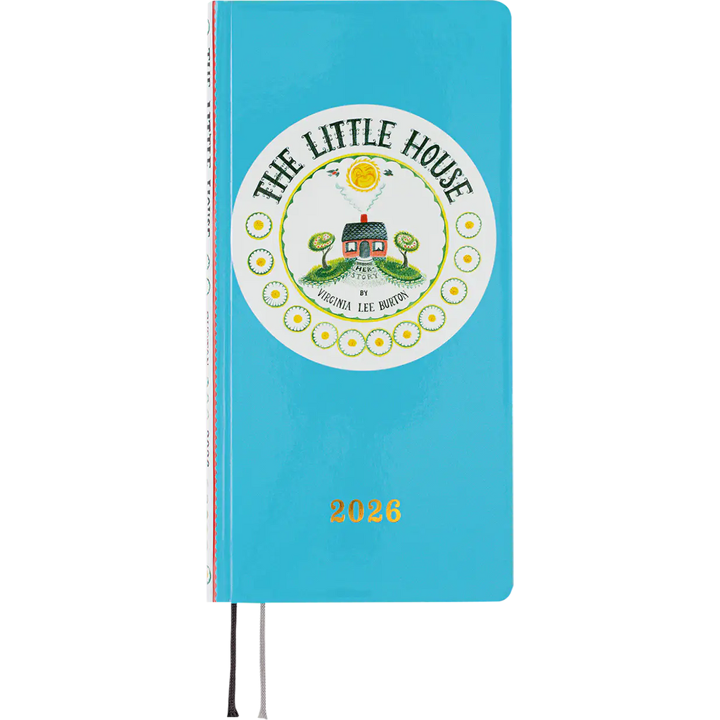 Hobonichi Light Hard Cover English Book - Virginia Lee Burton: The Little House - Tall & Slim (Weeks - January Start)-Pen Boutique Ltd