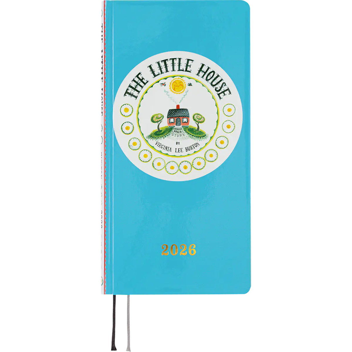 Hobonichi Light Hard Cover English Book - Virginia Lee Burton: The Little House - Tall & Slim (Weeks - January Start)-Pen Boutique Ltd