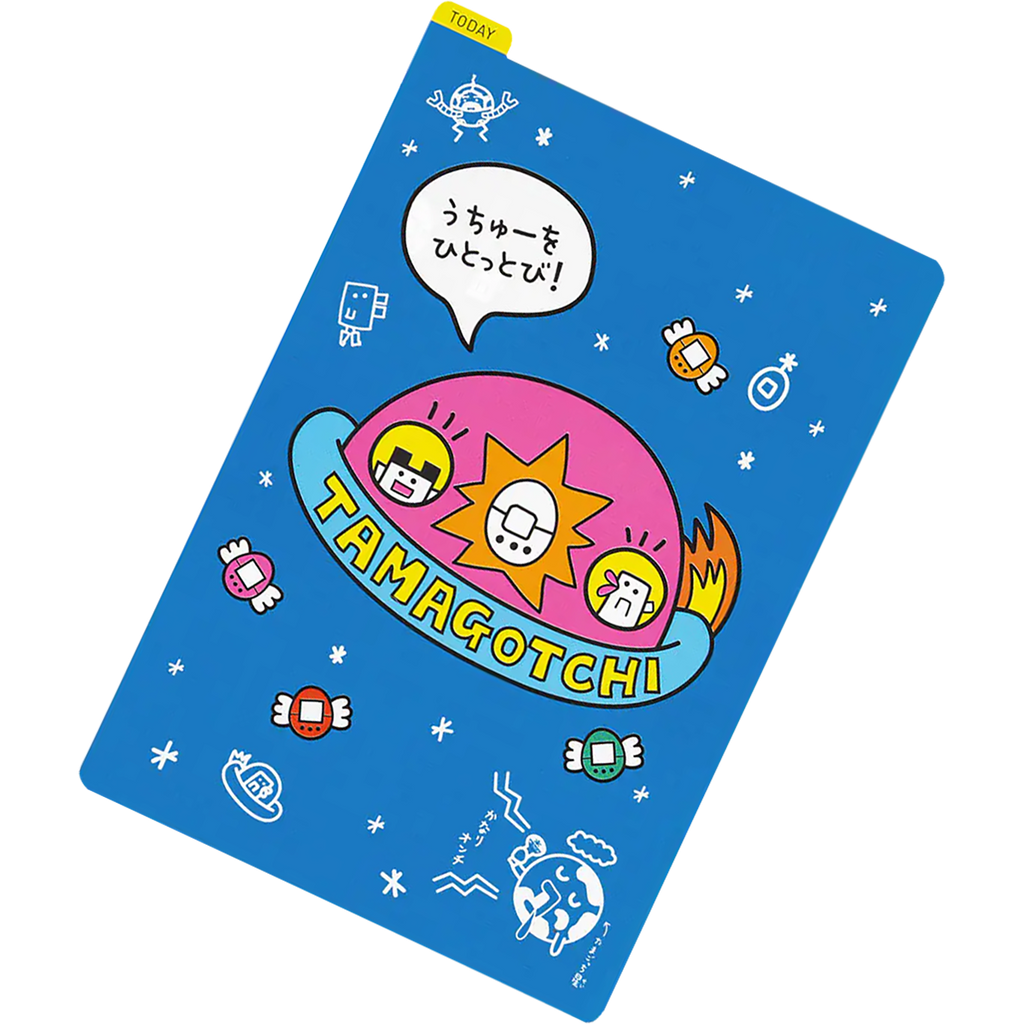 Hobonichi Pencil Board - Tamagotchi - A6 (Blast Off to Outer Space!)-Pen Boutique Ltd