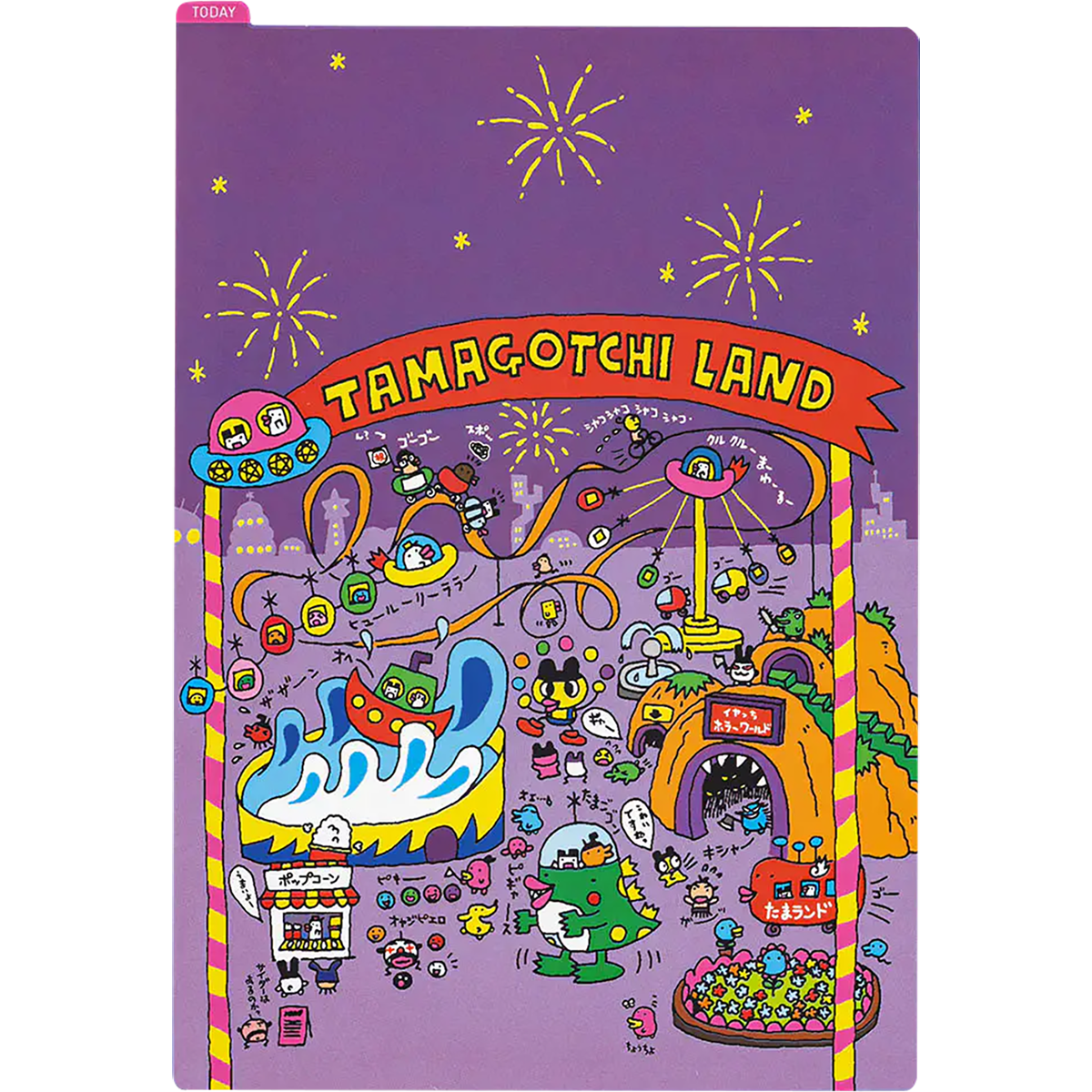 Hobonichi Pencil Board - Tamagotchi Land - A5-Pen Boutique Ltd