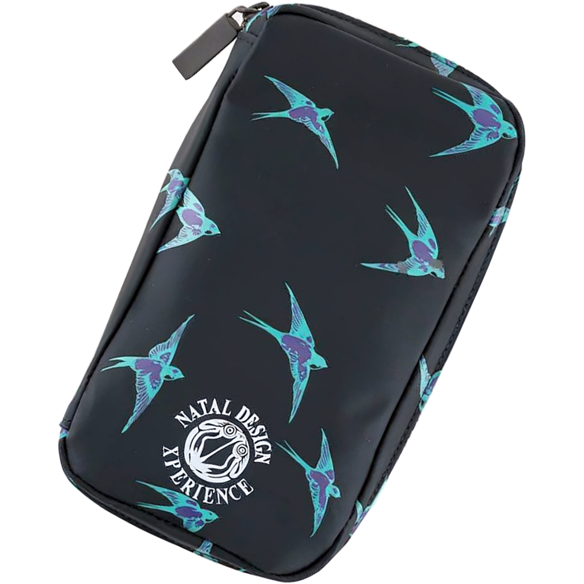 Hobonichi Small Drawer Pouch - Natal Design: Lucky Swallow-Pen Boutique Ltd