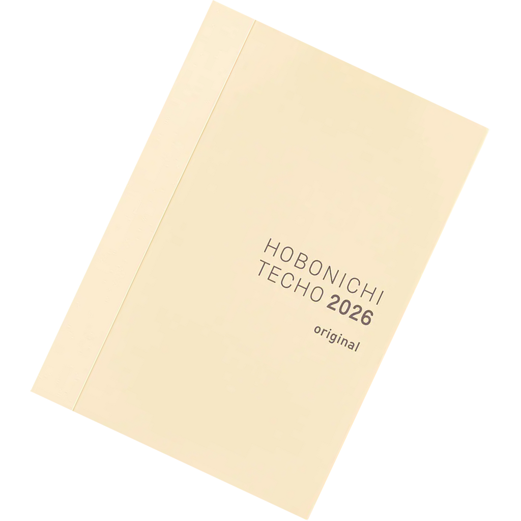 Hobonichi Techo 2026 Japanese Original Book - A6 (January Start & Monday Calendar)-Pen Boutique Ltd