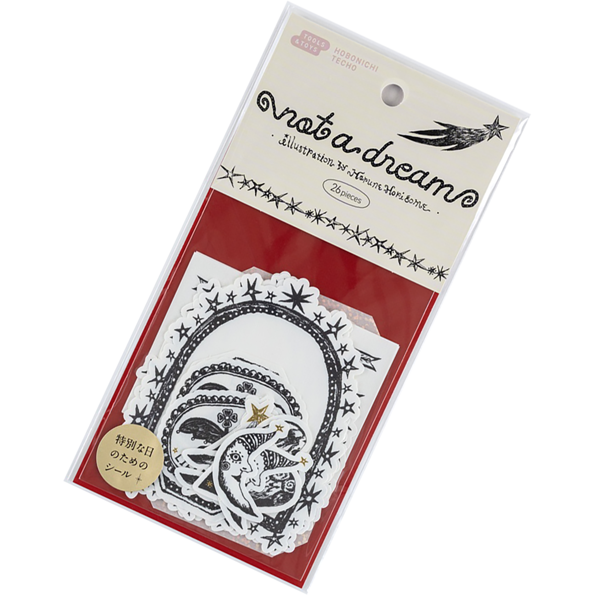 Hobonichi Unforgettable Day Stickers - not a dream-Pen Boutique Ltd