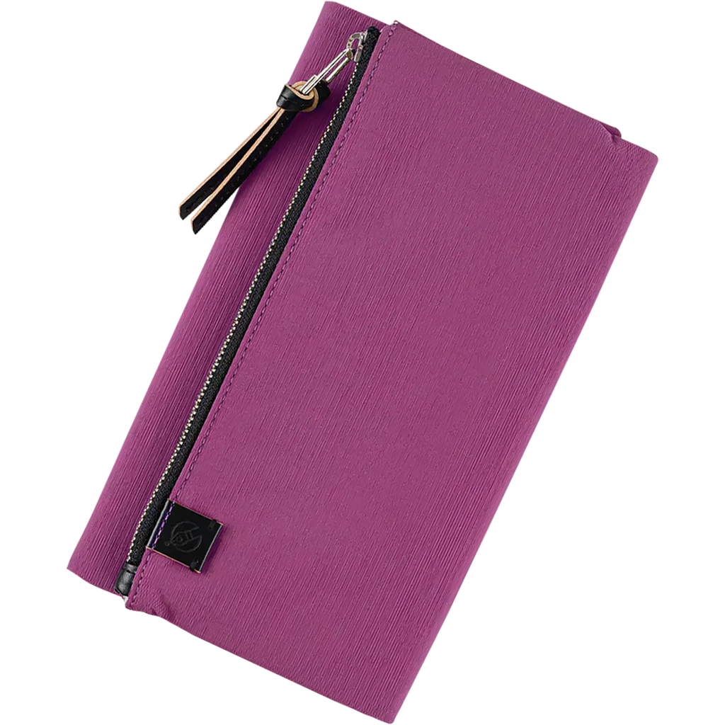 Hobonichi Weeks Cover - Tragen: Purple - Tall & Slim - Zipper Closure-Pen Boutique Ltd