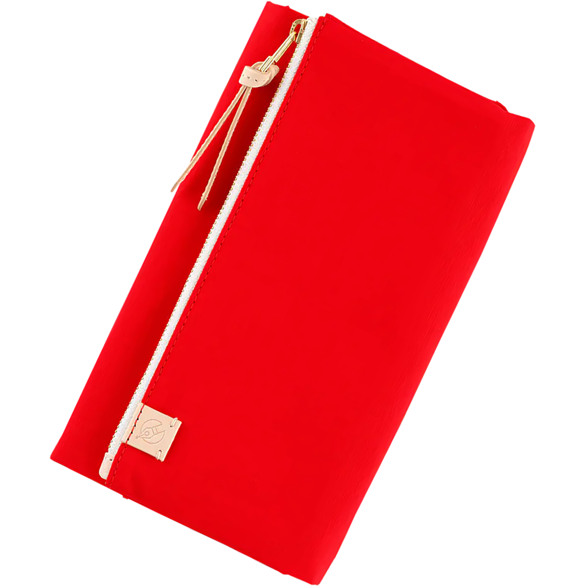 Hobonichi Weeks Cover - Tragen: Red - Tall & Slim - Zipper Closure-Pen Boutique Ltd