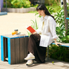 Hobonichi 2027 Light Hardcover English Book - Sneaker: Mandarin Orange - Tall & Slim (Weeks - January Start) - Pen Boutique Ltd