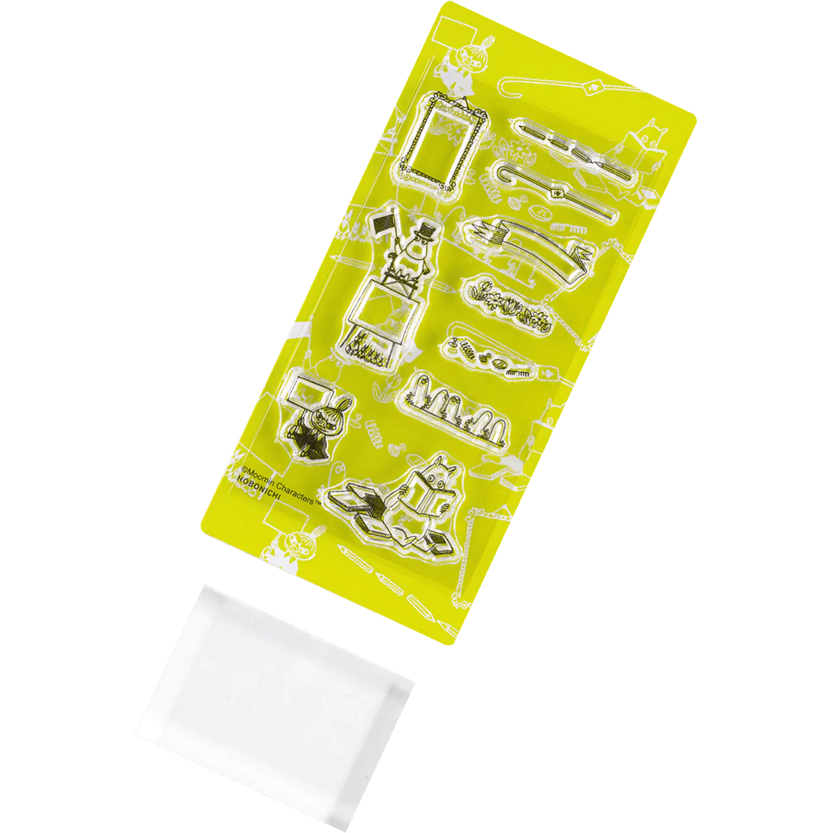 Hobonichi Clear Stamp - Moomin (Frame) - Pen Boutique Ltd