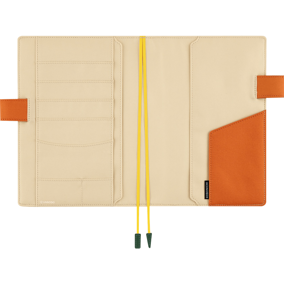 Hobonichi Cousin Japanese Book & Cover - Unsodo Bijutsukai - Wild Rabbits - A5 (April Start) - Pen Boutique Ltd