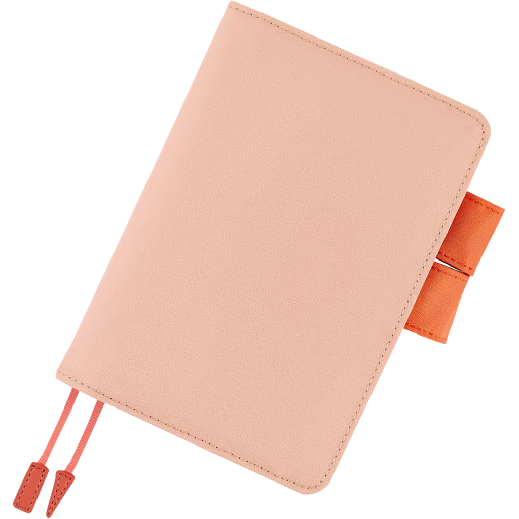 Hobonichi English Book & Cover - Airy Flamingo - A6 (January Start)-Pen Boutique Ltd