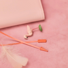 Hobonichi English Book & Cover - Airy Flamingo - A6 (January Start)-Pen Boutique Ltd