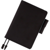 Hobonichi English Book & Cover - Black x Clear Blue - A6 (January Start)-Pen Boutique Ltd