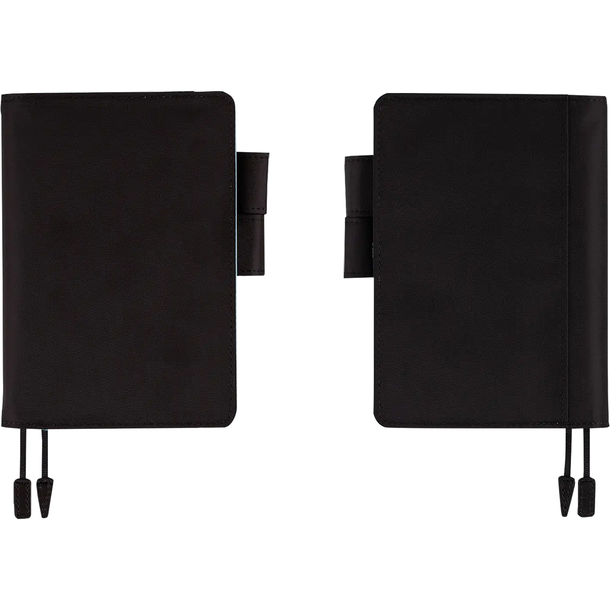 Hobonichi English Book & Cover - Black x Clear Blue - A6 (January Start)-Pen Boutique Ltd