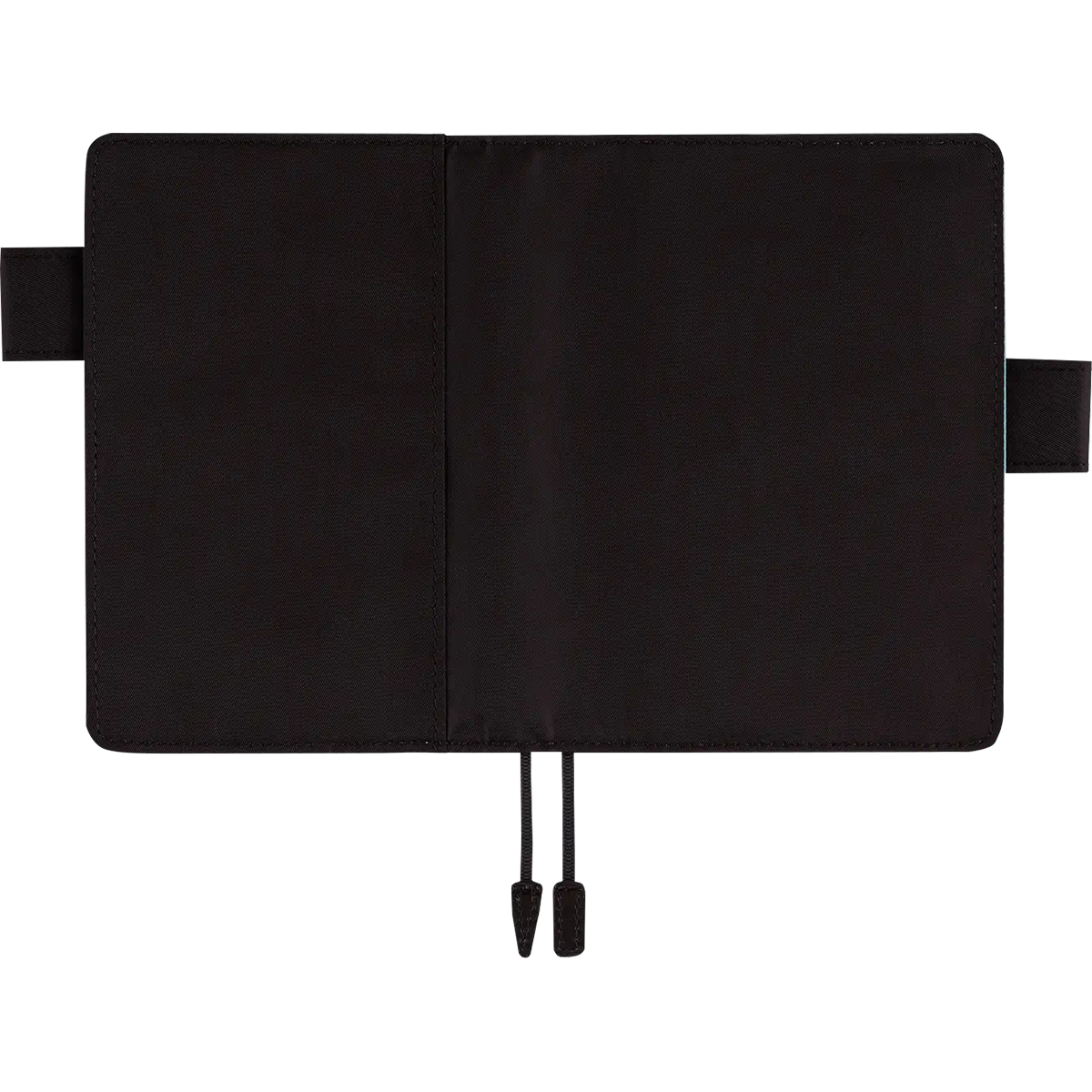 Hobonichi English Book & Cover - Black x Clear Blue - A6 (January Start)-Pen Boutique Ltd