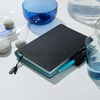 Hobonichi English Book & Cover - Black x Clear Blue - A6 (January Start)-Pen Boutique Ltd