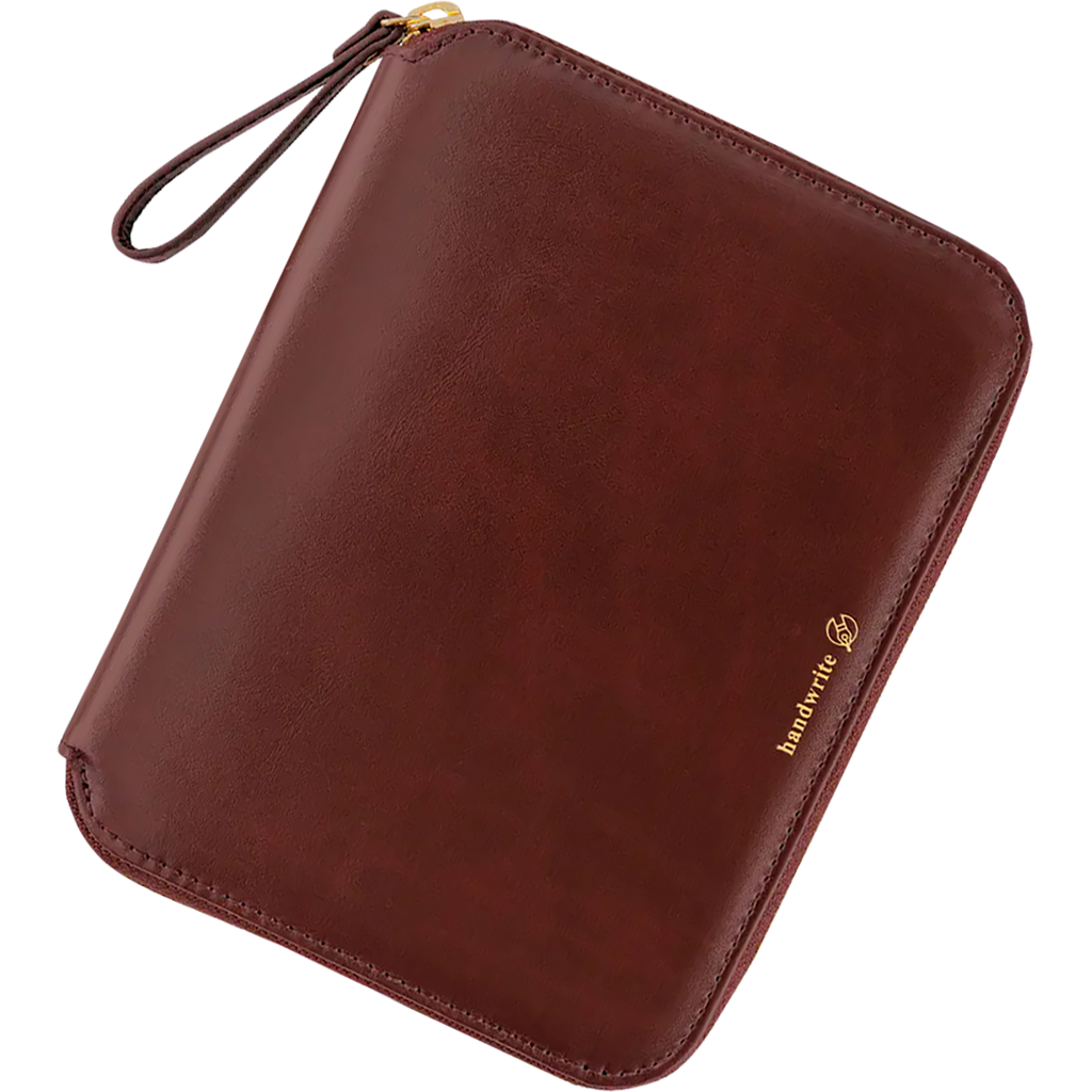Hobonichi English Book & Cover - Single Color: Amarone - A6 (January Start)-Pen Boutique Ltd