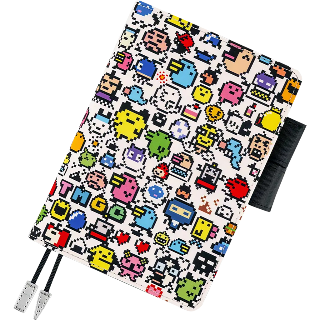 Hobonichi English Book & Cover - Tamagotchi: Tamagotchi Techo Discovered! - A6 (January Start)-Pen Boutique Ltd