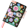 Hobonichi English Book & Cover - Yumi Kitagishi: White Cat's Table Decorations - A6 (January Start)-Pen Boutique Ltd