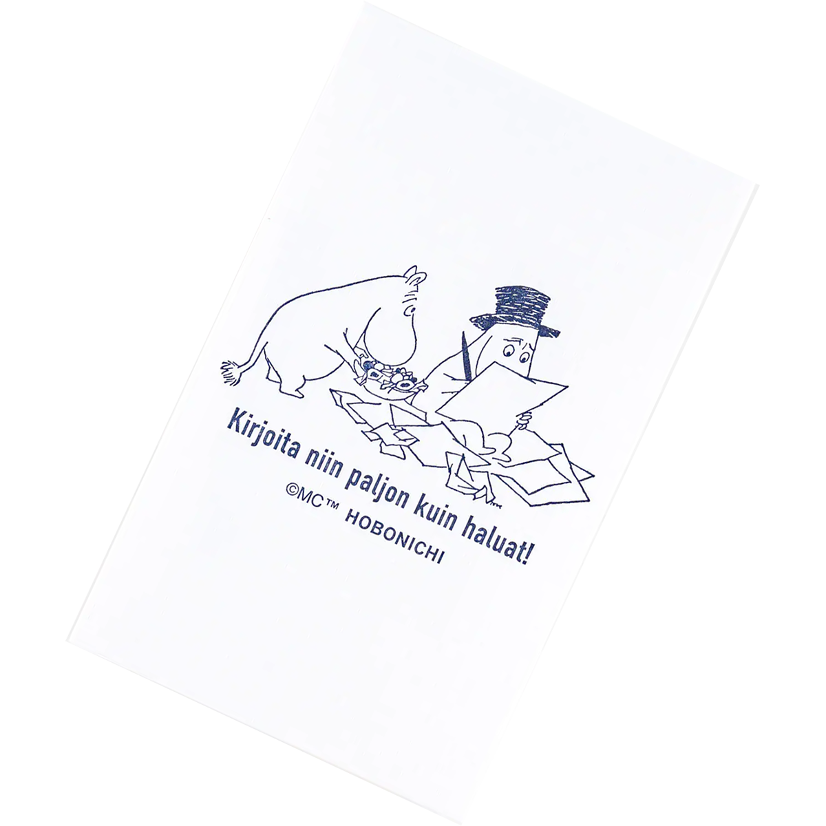 Hobonichi Ink-Absorbing Paper - Moomin-Pen Boutique Ltd