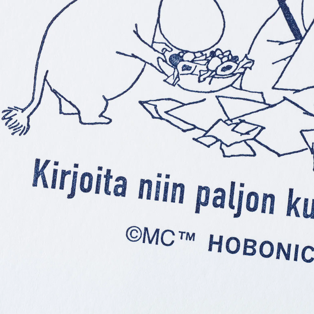 Hobonichi Ink-Absorbing Paper - Moomin-Pen Boutique Ltd